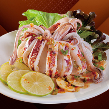 Garlic Butter Whole Squid