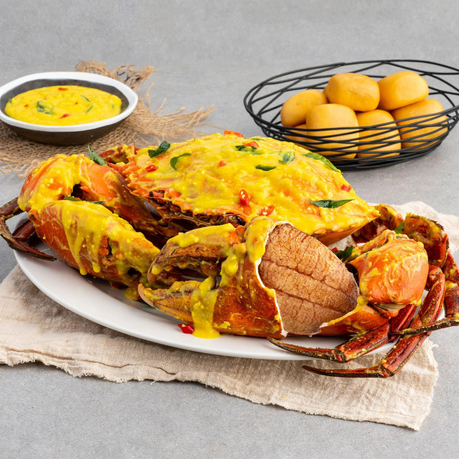 Salted Egg Yolk Crab